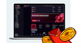 Casino-Seite mit Zahlungsoptionen