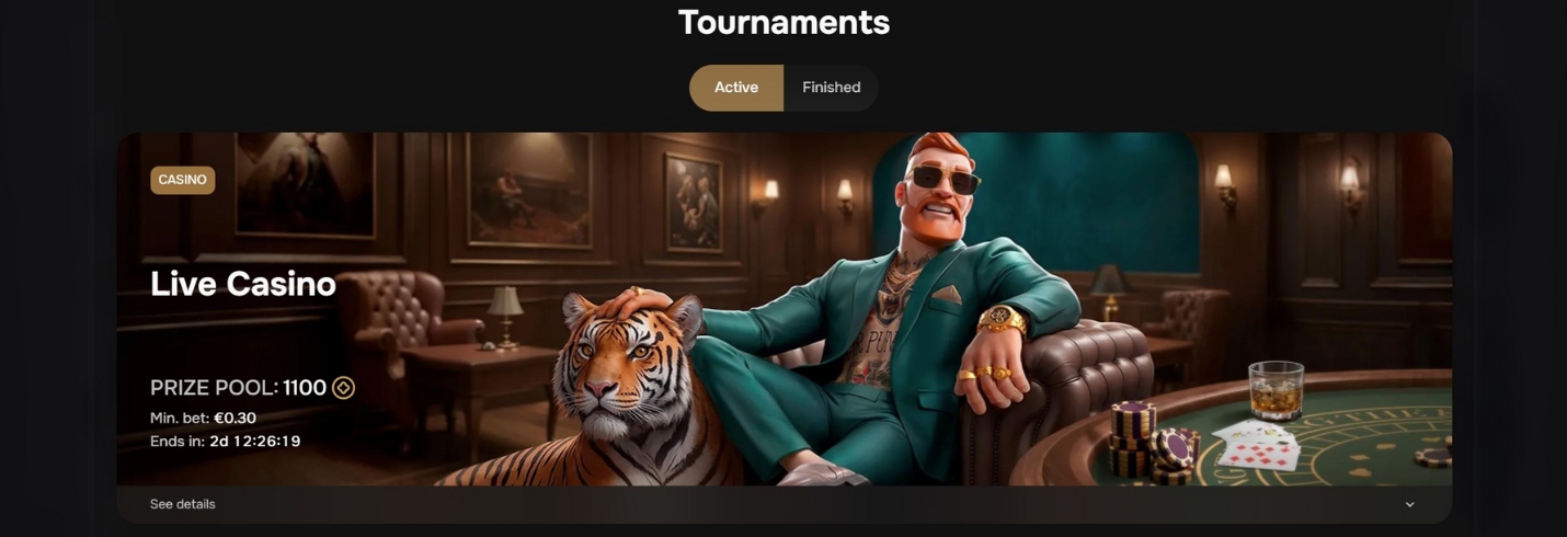 Tournaments and events at MrPunter casino 