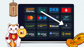 We pay attention that Ethereum gambling sites offer ETH for deposits and withdrawals.