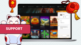 We always check the Ethereum casino customer support to be assured it is working correctly.