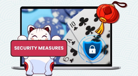 Lucky cat with 