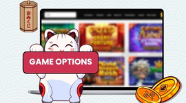 A cartoon cat holds a 