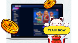 How to claim your bonus at Boomerang Bet with a 'Claim Now' button.