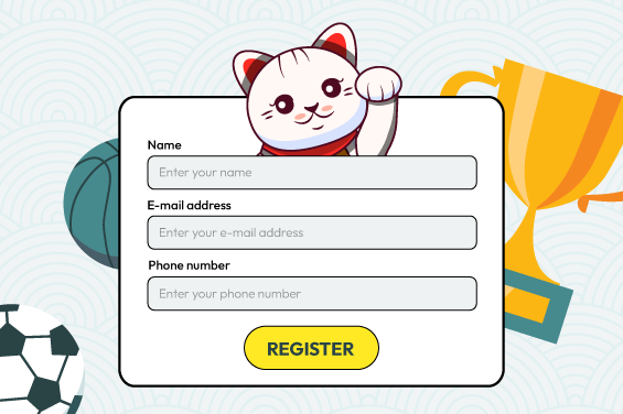 register an account