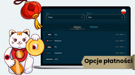 Opcje płatności w kasynach w Polsce – obrazek i kot Maneki.
